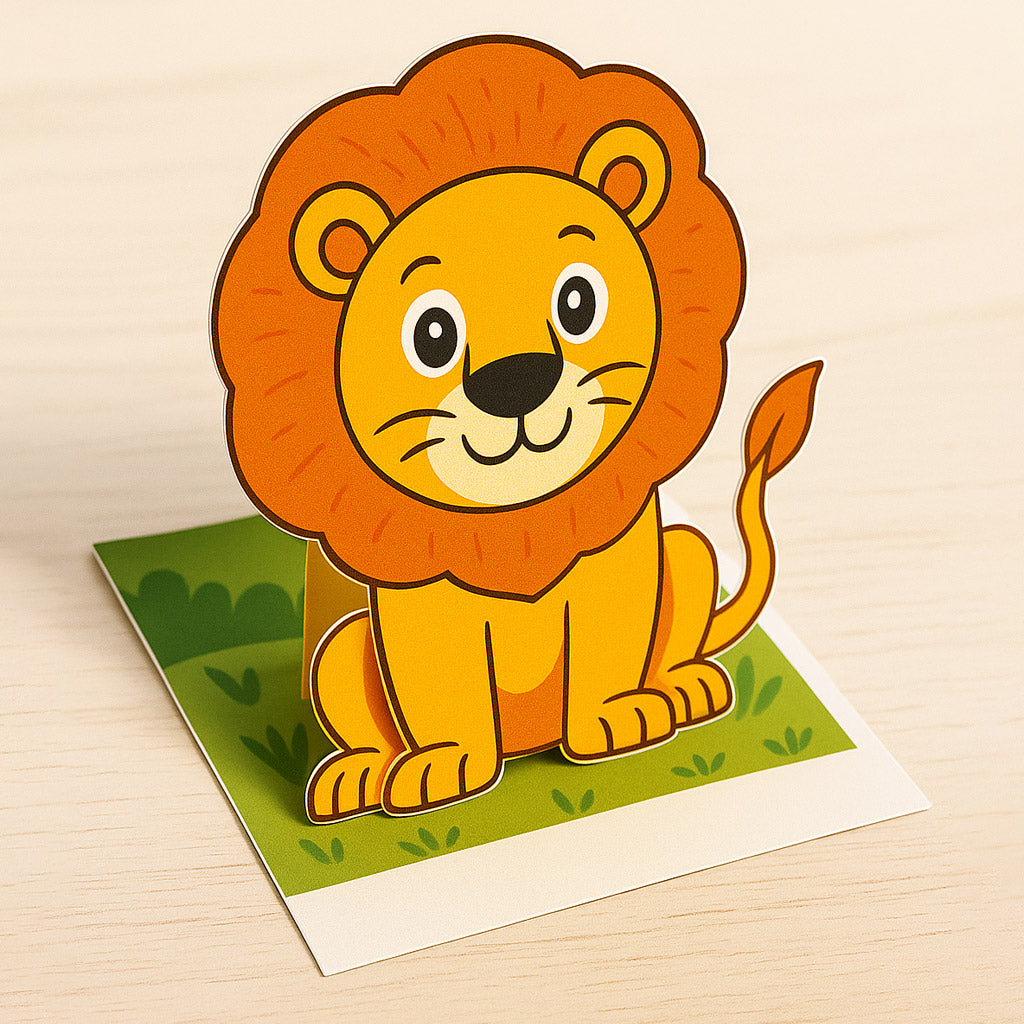 Scopri la Giungla in 3D – Pop-up da Stampare